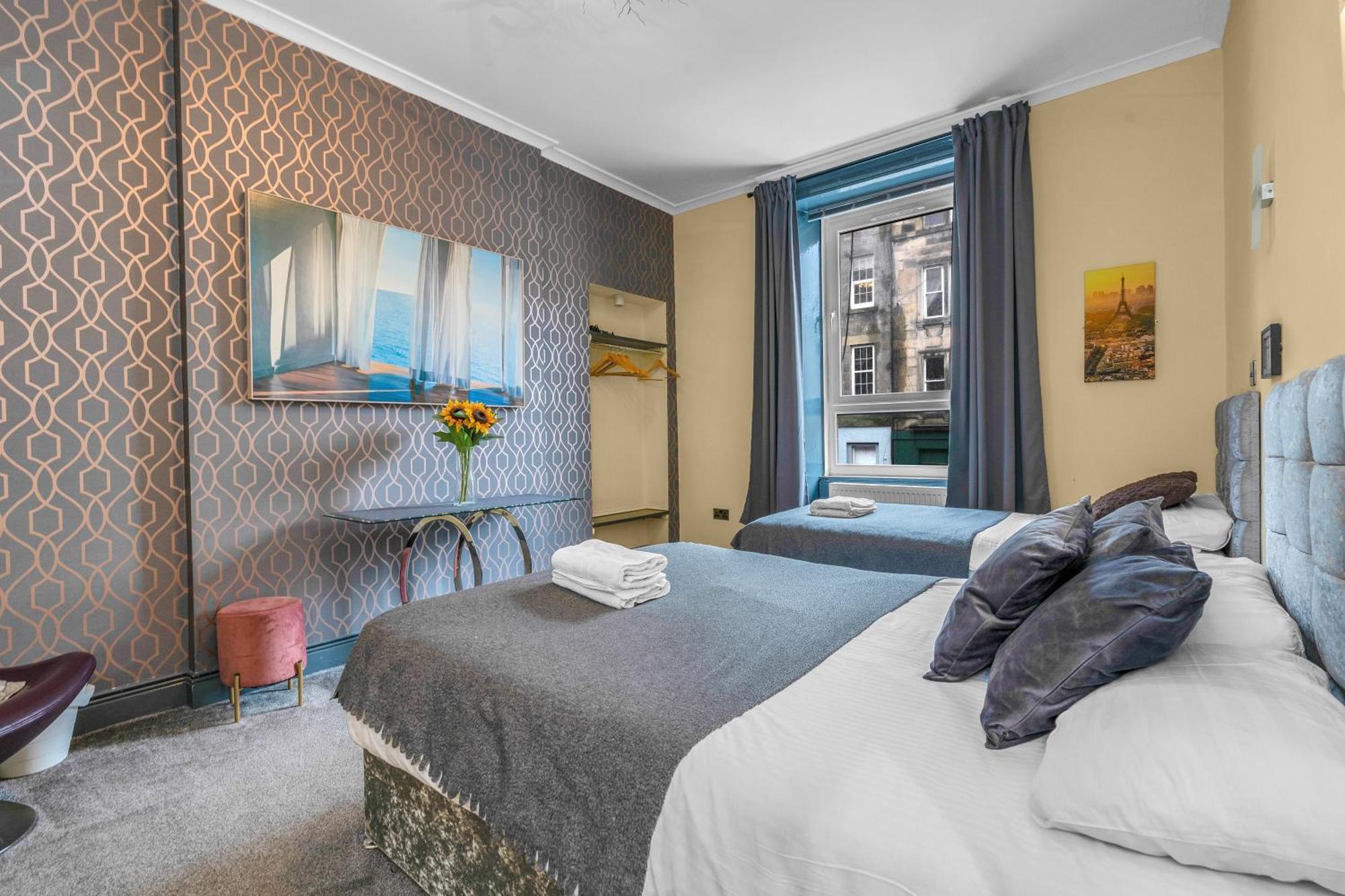 Cosy Modern City Centre Flat EDI Buitenkant foto